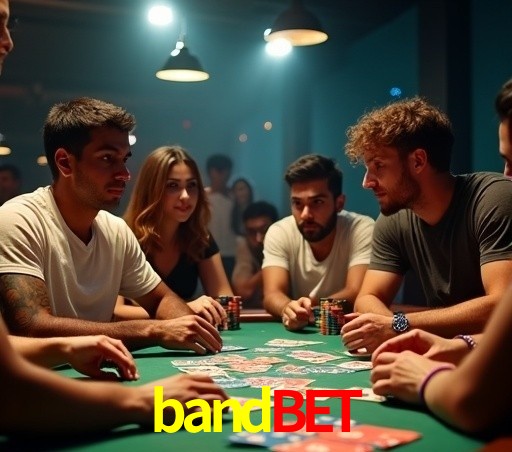Interface moderna da plataforma bandbet